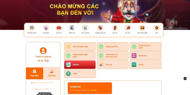 Lựa chọn phương thức giao dịch hợp lý để nạp tiền suôn sẻ